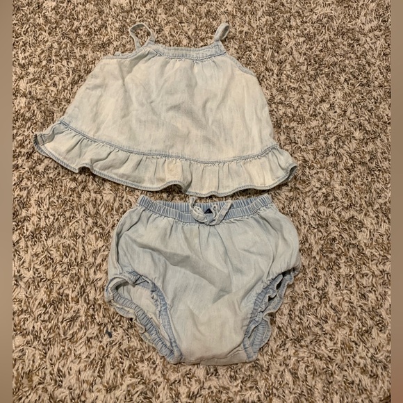 Gap Babygirl Denim Set - Picture 1 of 3